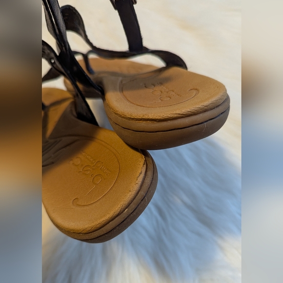 Comfort b.o.c slingback Navy blue women's sandals. - Picture 5 of 7